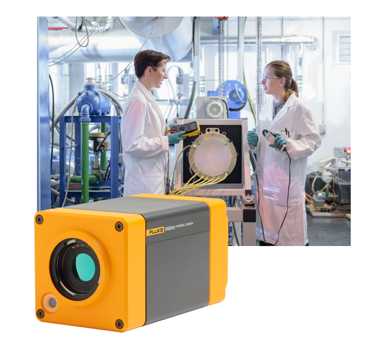 Wärmebildkameras Fluke RSE300 und RSE600 für Forschung und Entwicklung